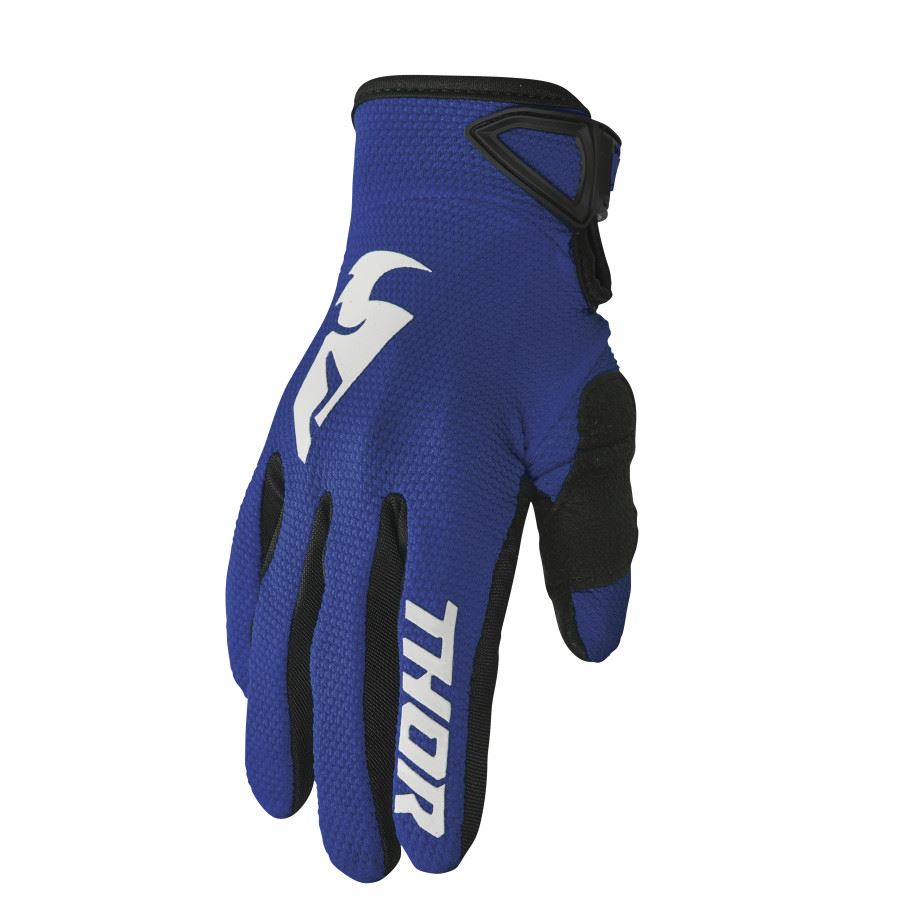 Thor Youth Sector Navy Motocross Gloves CLEARANCE